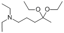 4,4-DIETHOXY-1-(DIETHYLAMINO)PENTANE CAS#: 54620-52-9