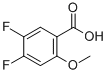 4,5-DIFLUORO-2-METHOXYBENZOIC ACID CAS#: 425702-18-7
