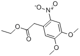 (4,5-DIMETHOXY-2-NITRO-PHENYL)-ACETIC ACID ETHYL ESTER CAS#: 5415-53-2