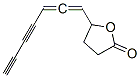 4,5-Dihydro-5-(1,2-heptadiene-4,6-diyn-1-yl)-2(3H)-furanone CAS#: 502-12-5