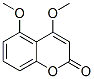 4,5-Dimethoxy-2H-1-benzopyran-2-one CAS#: 53666-77-6