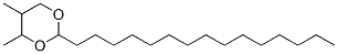 4,5-Dimethyl-2-pentadecyl-1,3-dioxane CAS#: 56599-32-7