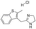 4,5-dihydro-2-[(2-methylbenzo[b]thien-3-yl)methyl]-1H-imidazole monohydrochloride CAS#: 5090-37-9