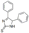 4,5-diphenyl-1,5-dihydroimidazole-2-thione CAS#: 5471-43-2