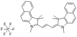 4,5:4',5'-DIBENZO-1,1',3,3,3',3'-HEXAMETHYLINDACARBOCYANINE HEXAFLUOROPHOSPHATE CAS#: 599177-24-9