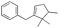 4,5,5-Trimethyl-1-cyclopentenylmethylbenzene CAS#: 55162-47-5
