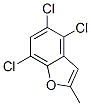 4,5,7-Trichloro-2-methylbenzofuran CAS#: 55162-33-9