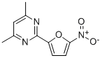 4,6-DIMETHYL-2-(5-NITRO-2-FURYL)PYRIMIDINE CAS#: 59-35-8