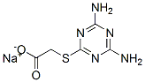 [(4,6-Diamino-s-triazin-2-yl)thio]acetic acid sodium salt CAS#: 5339-50-4