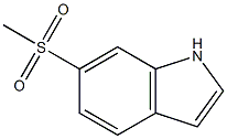 6-(METHYLSULFONYL)-1H-INDOLE CAS#: 467461-40-1