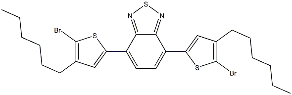 4,7-Bis(5-broMo-4-hexylthiophen-2-yl)benzo[c][1,2,5]thiadiazole CAS#: 444579-39-9