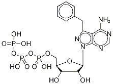 4-Amino-3-benzyl-1H-pyrazolo[3,4-d]pyrimidine-1-(β-D-ribofuranosyl-5’-triphosphate) CAS#: 476371-80-9