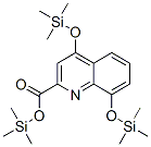 4,8-Bis[(trimethylsilyl)oxy]quinoline-2-carboxylic acid trimethylsilyl ester CAS#: 55319-89-6