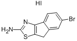 6-Bromo-8H-indeno[1,2-d]thiazol-2-ylamine hydriodide CAS#: 480422-89-7