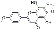 4,9-Dihydroxy-6-(4-methoxyphenyl)-8H-1,3-dioxolo[4,5-g][1]benzopyran-8-one CAS#: 59870-76-7
