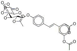 trans-Resveratrol Penta-O-acetyl-4’--D-glucuronide Methyl Ester CAS#: 490028-19-8