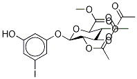 5-Iodoresorcinol-2’,3’,4’-tri-O-acetyl-β-D-glucuronide Methyl Ester CAS#: 490028-20-1