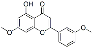4H-1-Benzopyran-4-one, 5-hydroxy-7-methoxy-2-(3-methoxyphenyl)- CAS#: 57396-77-7