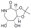 4H-1,3-Dioxolo[4,5-c]azepin-4-one, hexahydro-7,8-dihydroxy-2,2-dimethyl-, (3aS,7R,8R,8aS)- (9CI) CAS#: 479412-95-8