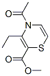 4H-1,4-Thiazine-2-carboxylicacid,4-acetyl-3-ethyl-,methylester(9CI) CAS#: 503302-15-6