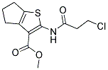 4H-CYCLOPENTA[B]THIOPHENE-3-CARBOXYLIC ACID, 2-[(3-CHLORO-1-OXOPROPYL)AMINO]-5,6-DIHYDRO-, METHYL ESTER CAS#: 551910-46-4