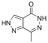 4H-Pyrazolo[3,4-d]pyridazin-4-one,  2,5-dihydro-7-methyl- CAS#: 59515-06-9