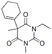 5-(1-Cyclohexen-1-yl)-1-ethyl-3,5-dimethyl-2,4,6(1H,3H,5H)-pyrimidinetrione CAS#: 55044-42-3