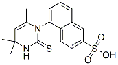 5-(1,2,3,4-Tetrahydro-4,4,6-trimethyl-2-thioxopyrimidin-1-yl)-2-naphthalenesulfonic acid CAS#: 6281-67-0