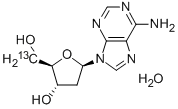 [5'-13C]2'-DEOXYADENOSINE MONOHYDRATE CAS#: 478510-77-9