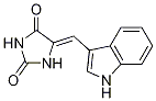 5-[(1H-indol-3-yl)methylidene]imidazolidine-2,4-dione CAS#: 5453-51-0
