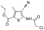 5-(2-CHLORO-ACETYLAMINO)-4-CYANO-3-METHYL-THIOPHENE-2-CARBOXYLIC ACID ETHYL ESTER CAS#: 449177-08-6