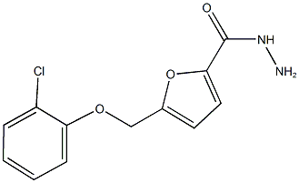 5-[(2-CHLOROPHENOXY)METHYL]-2-FUROHYDRAZIDE CAS#: 402601-34-7