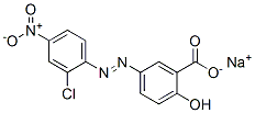 5-[(2-Chloro-4-nitrophenyl)azo]-2-hydroxybenzoic acid sodium salt CAS#: 6408-37-3