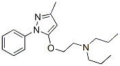 5-[2-(Dipropylamino)ethoxy]-3-methyl-1-phenyl-1H-pyrazole CAS#: 5372-14-5