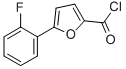 5-(2-FLUOROPHENYL)FURAN-2-CARBONYL CHLORIDE CAS#: 585566-00-3