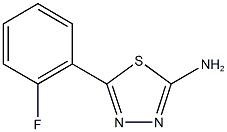 5-(2-Fluoro-phenyl)-[1,3,4]thiadiazol-2-ylamine CAS#: 59565-51-4