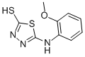 5-(2-METHOXY-PHENYLAMINO)-[1,3,4]THIADIAZOLE-2-THIOL CAS#: 52494-33-4