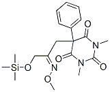 5-[2-(Methoxyimino)-3-(trimethylsiloxy)propyl]-1,3-dimethyl-5-phenylpyrimidine-2,4,6(1H,3H,5H)-trione CAS#: 57305-03-0