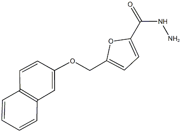5-[(2-NAPHTHYLOXY)METHYL]-2-FUROHYDRAZIDE CAS#: 438472-54-9