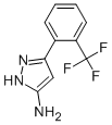 5-(2-TRIFLUOROMETHYL-PHENYL)-2H-PYRAZOL-3-YLAMINE CAS#: 502133-02-0
