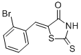 5-[(2-bromophenyl)methylidene]-2-sulfanylidene-thiazolidin-4-one CAS#: 5503-75-3