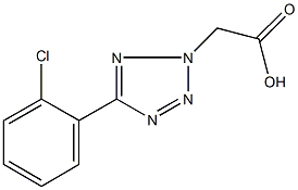 [5-(2-chlorophenyl)-2H-tetrazol-2-yl]acetic acid CAS#: 5626-38-0