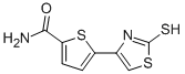 5-(2-sulfanylidene-3H-1,3-thiazol-4-yl)thiophene-2-carboxamide CAS#: 52560-89-1