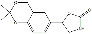 5-(2,2-diMethyl-4H-benzo[d][1,3]dioxin-6-yl)oxazolidin-2-one CAS#: 452340-96-4