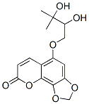 5-[(2,3-Dihydroxy-3-methylbutyl)oxy]-8H-1,3-dioxolo[4,5-h][1]benzopyran-8-one CAS#: 52146-70-0
