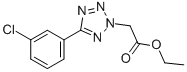[5-(3-CHLOROPHENYL)-TETRAZOL-2-YL]-ACETIC ACID ETHYL ESTER CAS#: 50907-47-6