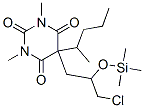 5-[3-Chloro-2-(trimethylsiloxy)propyl]-1,3-dimethyl-5-(1-methylbutyl)-2,4,6(1H,3H,5H)-pyrimidinetrione CAS#: 57397-44-1