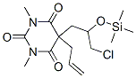 5-[3-Chloro-2-(trimethylsiloxy)propyl]-1,3-dimethyl-5-(2-propenyl)-2,4,6(1H,3H,5H)-pyrimidinetrione CAS#: 55836-74-3