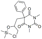 5-[3-Chloro-2-(trimethylsiloxy)propyl]-1,3-dimethyl-5-phenyl-2,4,6(1H,3H,5H)-pyrimidinetrione CAS#: 57305-01-8