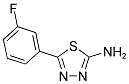 5-(3-FLUOROPHENYL)-1,3,4-THIADIAZOL-2-AMINE CAS#: 59565-52-5